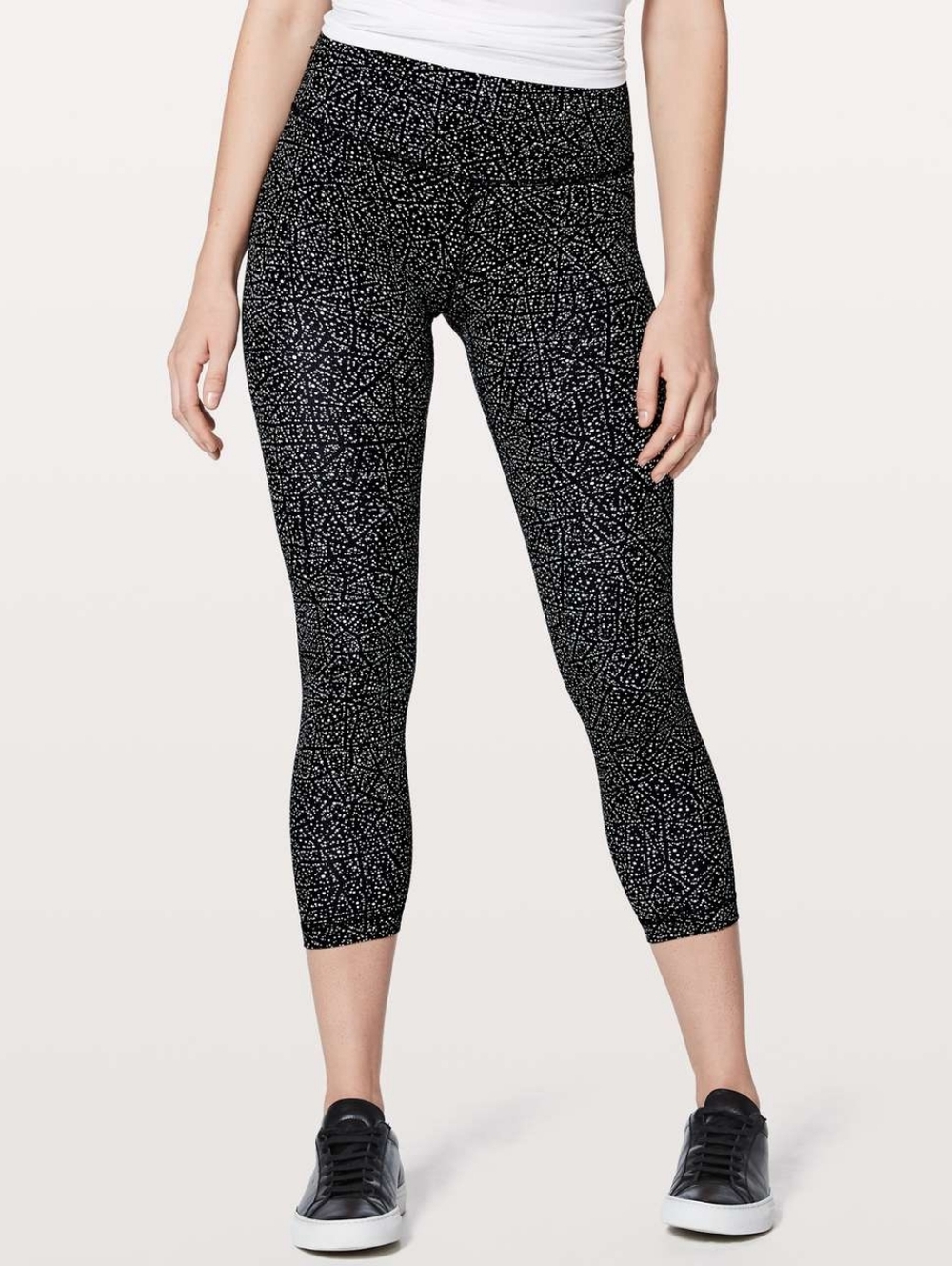 Lululemon Align Pant II 25"Night View White Black